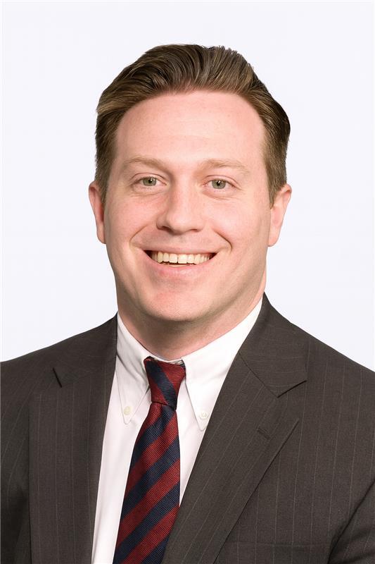 Professional Headshot with Charcoal Suit